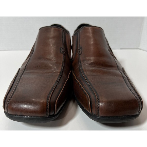 Apt.9 Men’s Slip On Loafer Dress Shoes Jackal Brown Size 8M - Picture 2 of 12